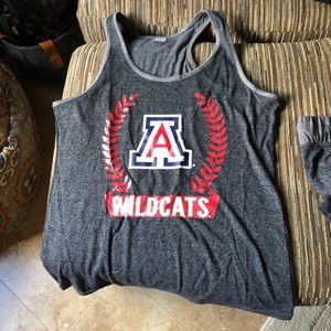 U of A Wildcats top/shorts set